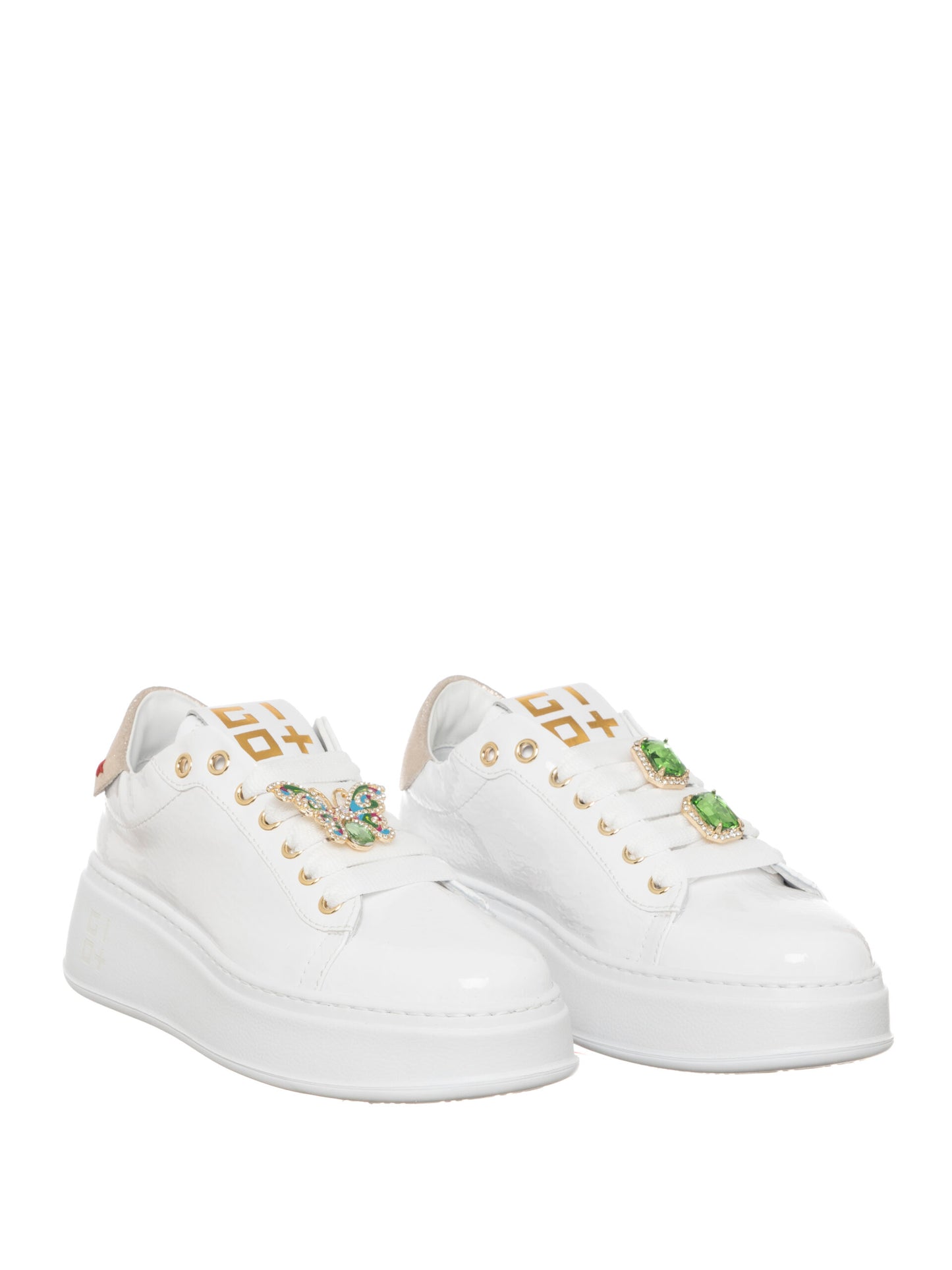 Sneakers Gio+ Bianca Verde, Donna