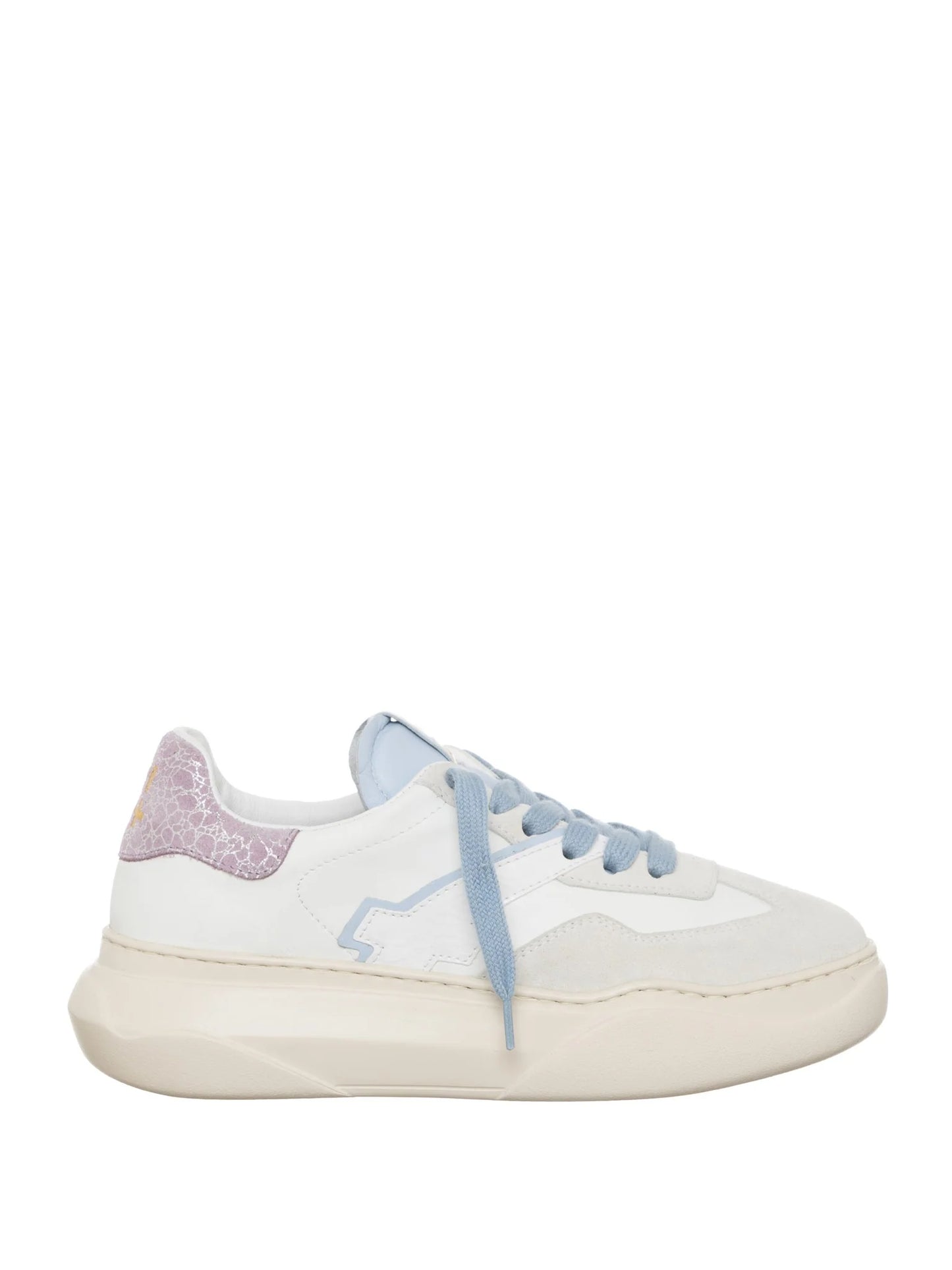 Sneakers Gio+ Bianche Celesti, Donna