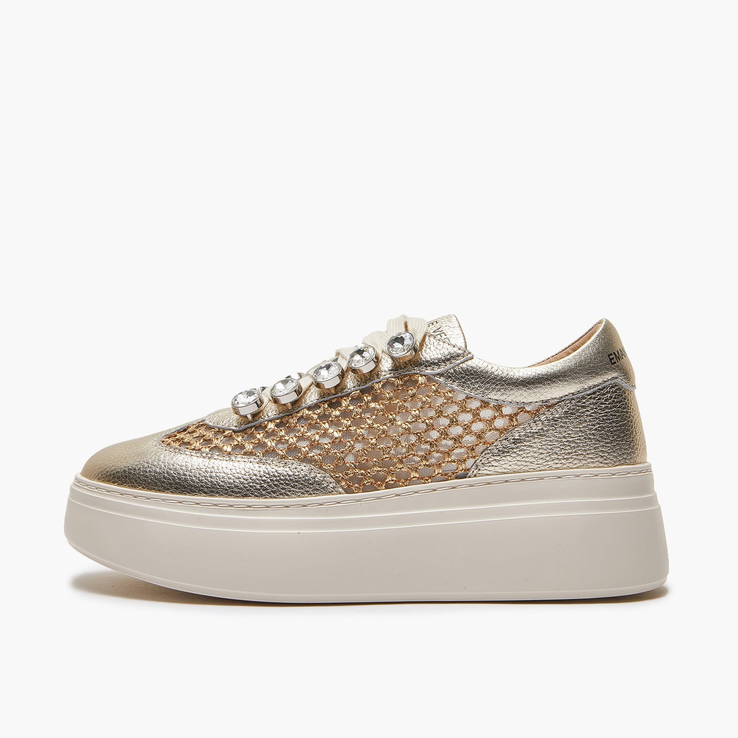 Sneakers Emanuelle Vee Mod. Bice Platino