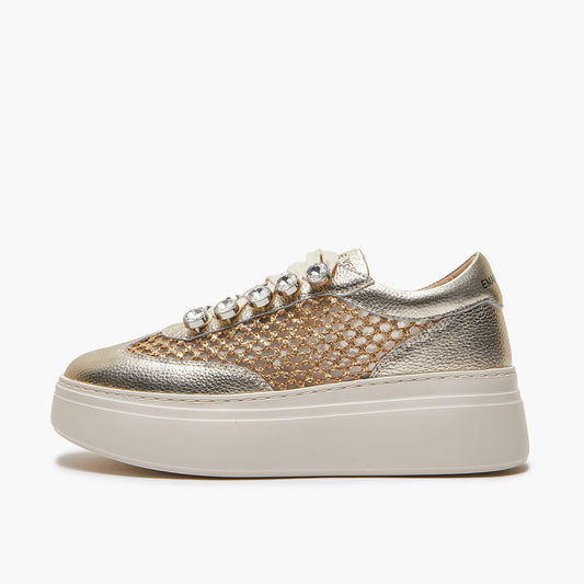 Sneakers Emanuelle Vee Mod. Bice Platino