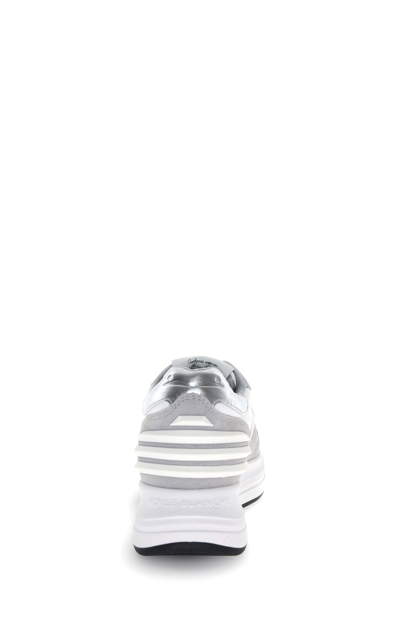 Voile Blanche Sneakers in suede e tessuto tecnico Sliver Grey