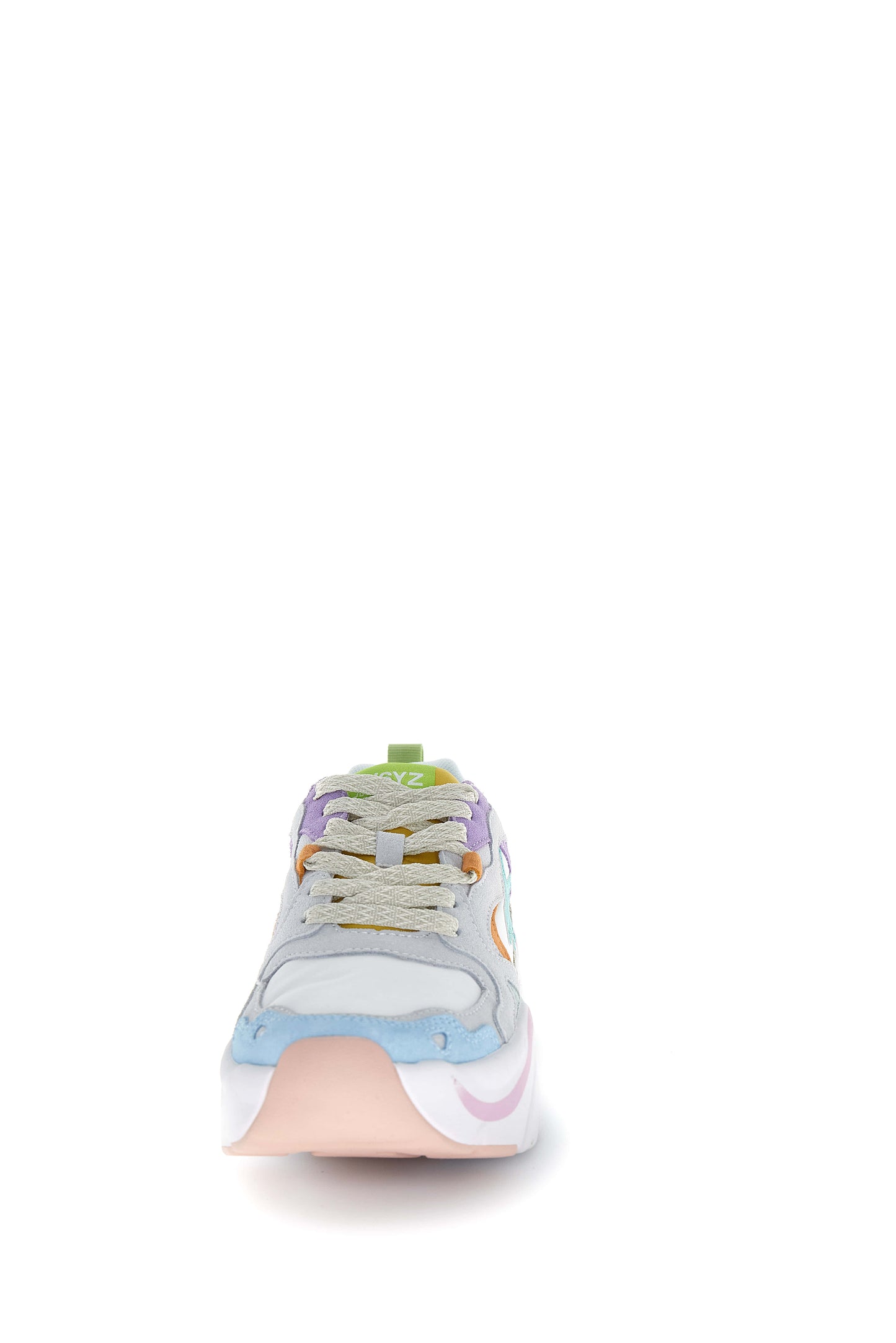 MIA-W. - Sneakers in suede e tessuto tecnico - Celeste-Bianco