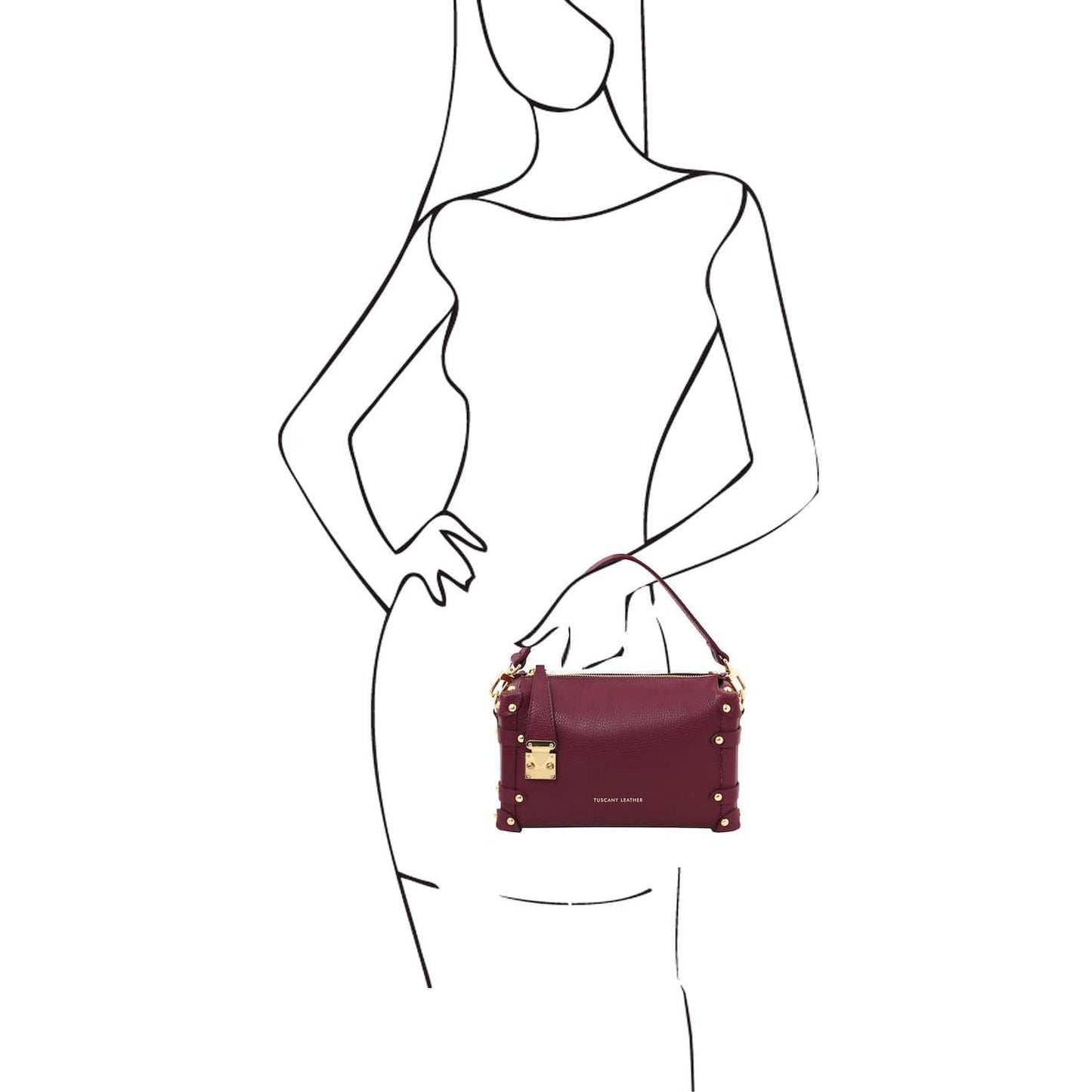 Praline - Italian leather handbag | TL142422