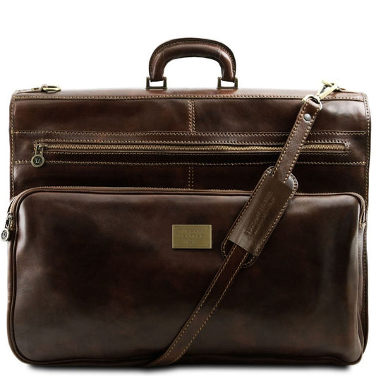 SanRocco - Leather Garment Bag | TL3056 suiter bag