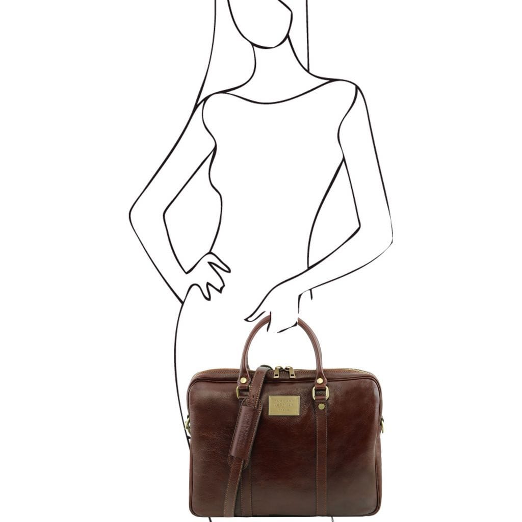 Prato - Exclusive leather laptop case | TL141283