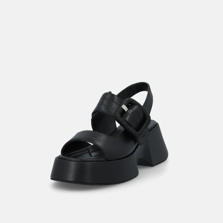 Elvio Zanon Black Wedges