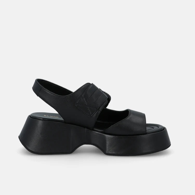 Elvio Zanon Black Wedges