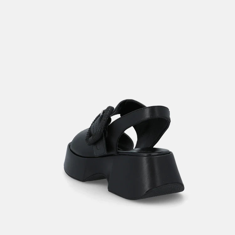 Elvio Zanon Black Wedges