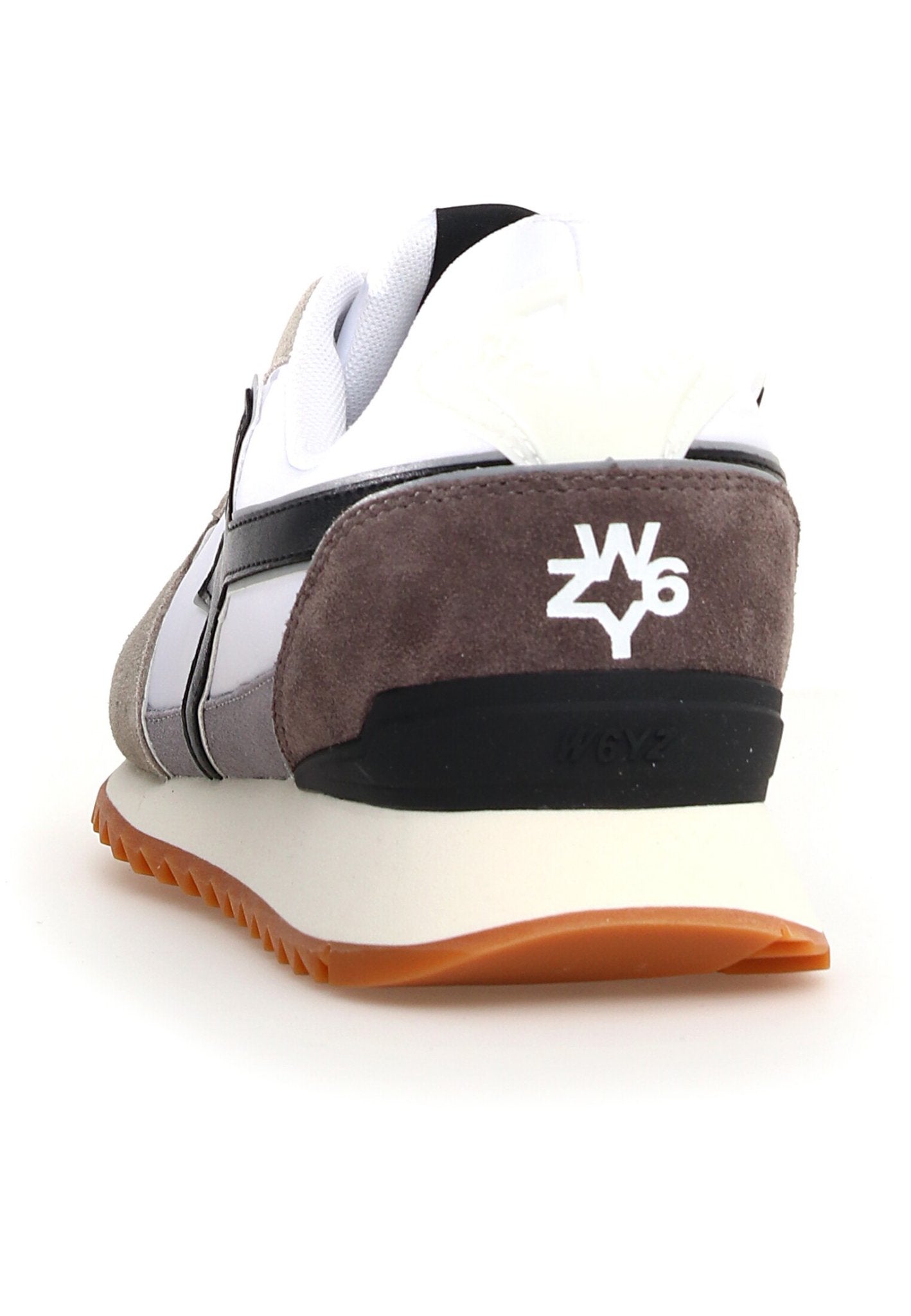 W6yz JET-M. SUEDE/NYLON/ST SPOILER TAUPE-WHITE-BLACK