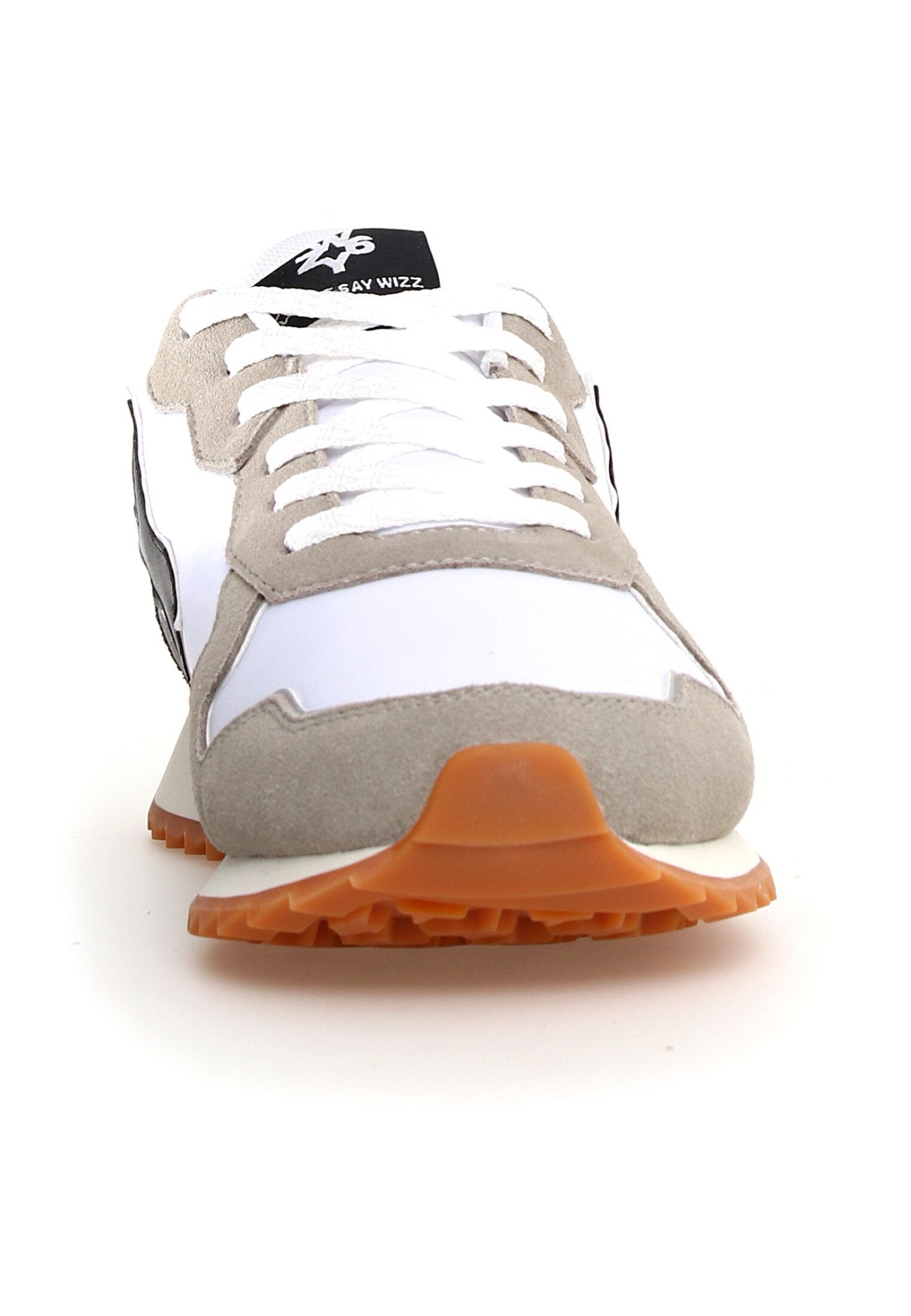 W6yz JET-M. SUEDE/NYLON/ST SPOILER TAUPE-WHITE-BLACK