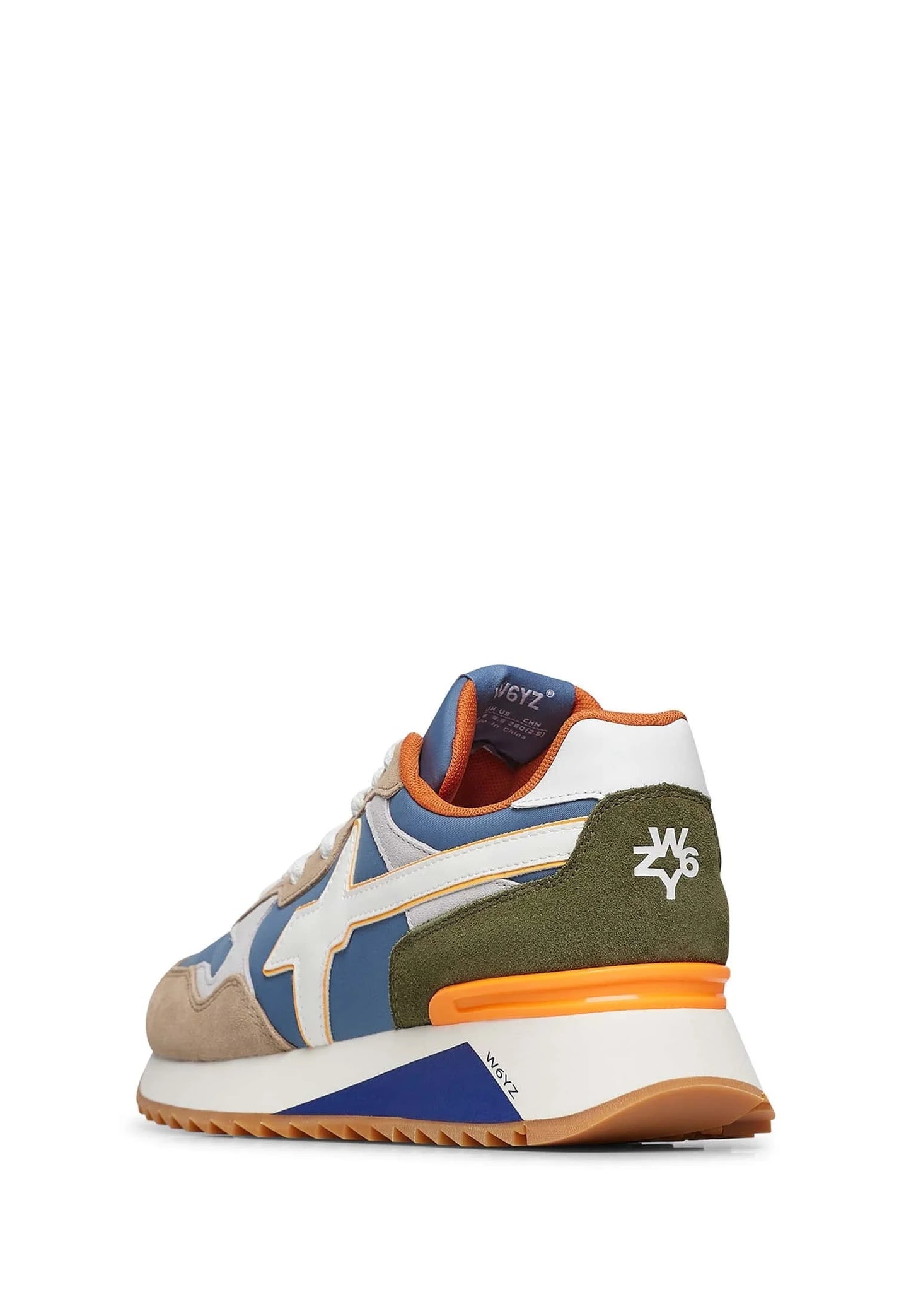 W6yz Yak  Uomo - Sneakers basse -Beige-Bianche-Verdi- azurblau