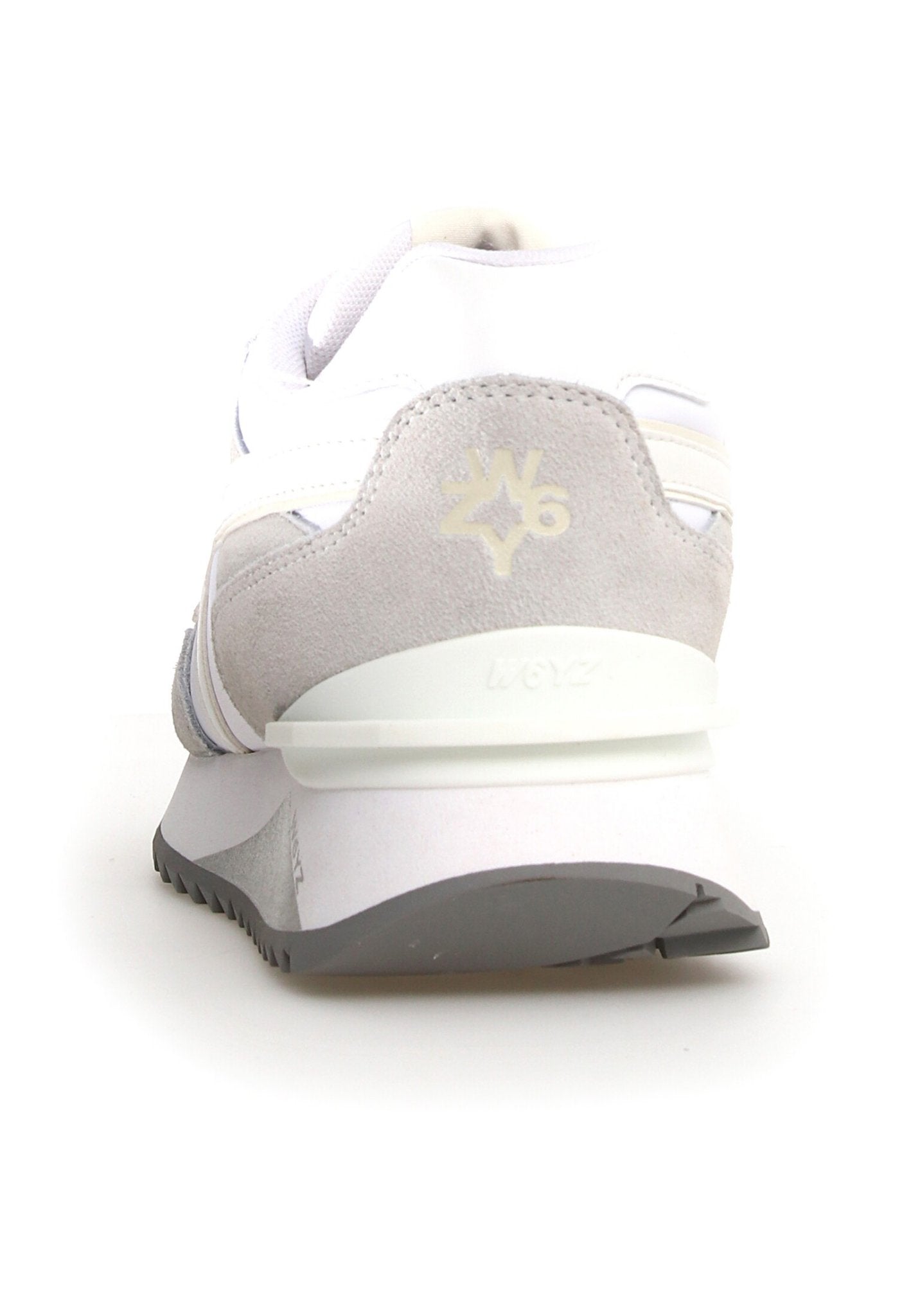 Sneakers W6yz Yak Suede White Grey, Uomo
