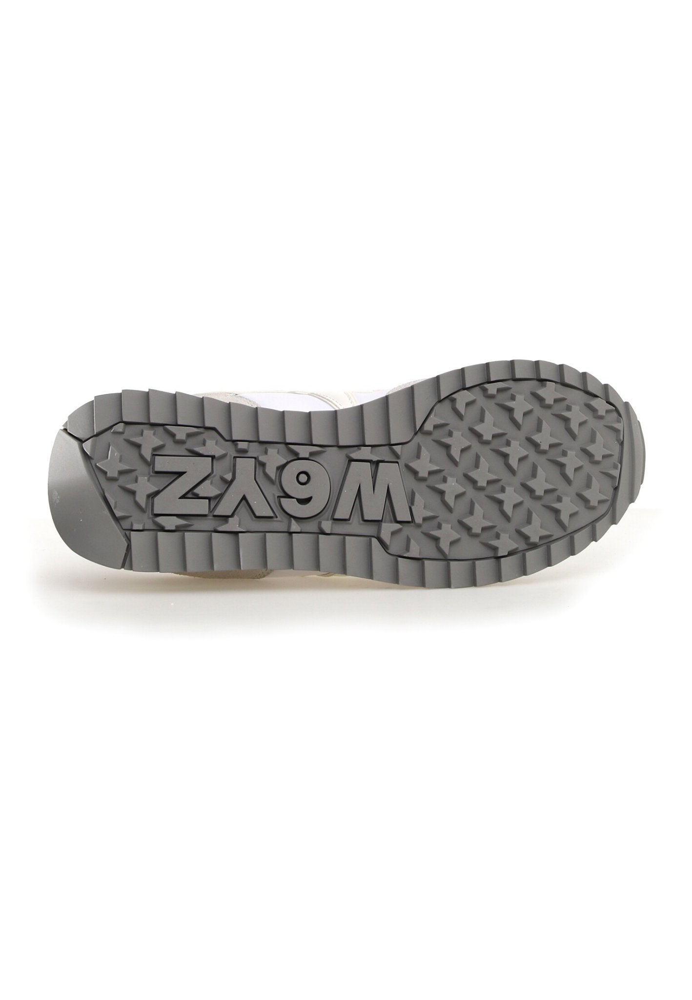 Sneakers W6yz Yak Suede White Grey, Uomo