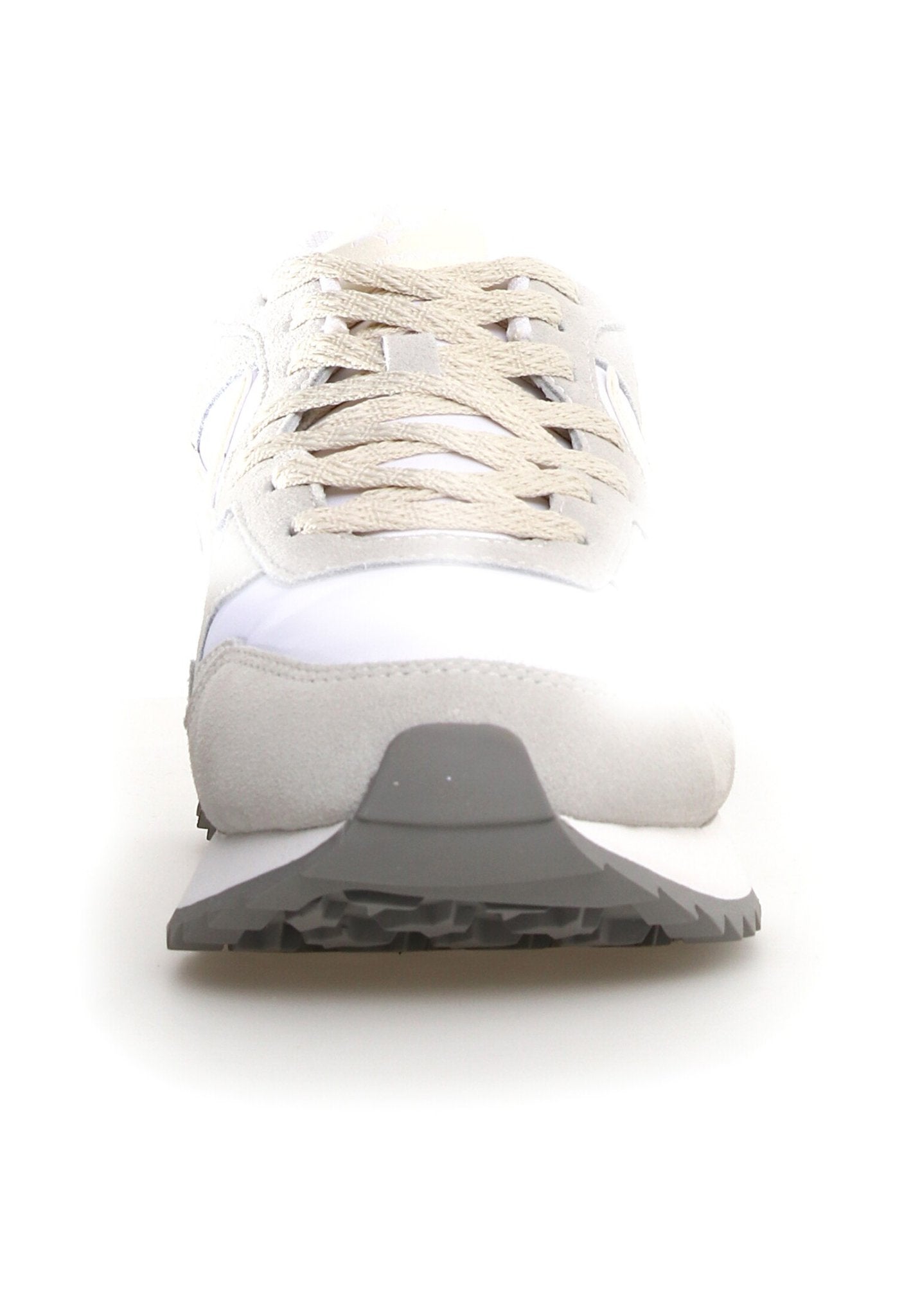 Sneakers W6yz Yak Suede White Grey, Uomo