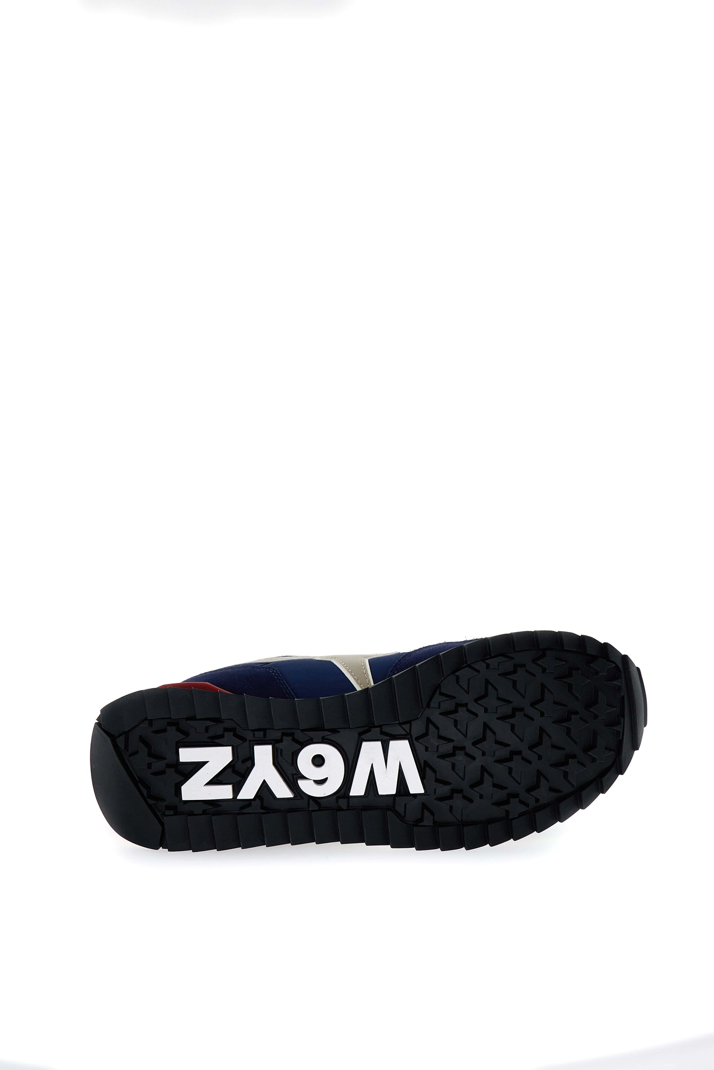 YAK-M. - Sneakers in tessuto tecnico e suede - Navy-Beige