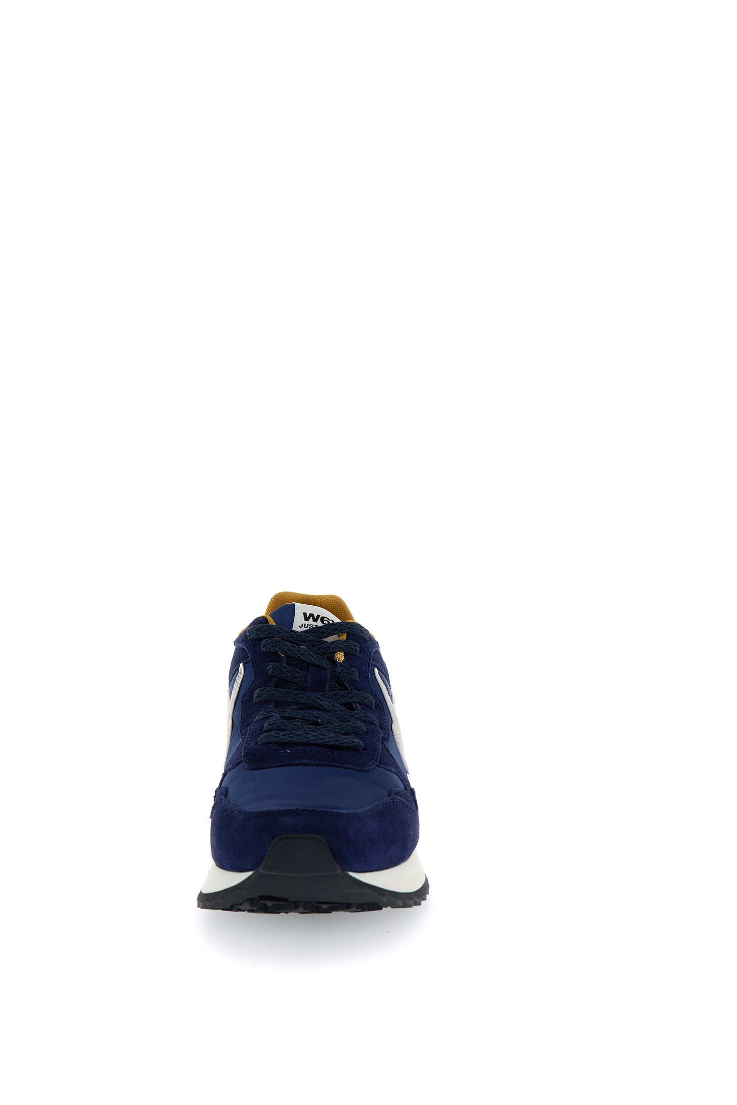 YAK-M. - Sneakers in tessuto tecnico e suede - Navy-Beige