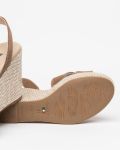 Zeppa Nero Giardini E616020D_442 Donna in Camposcio Taupe